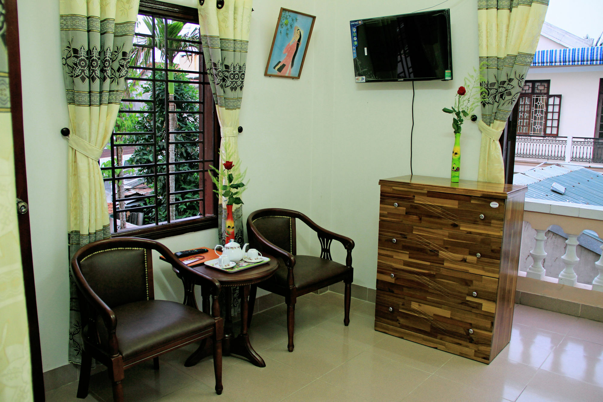 Red Ceramics Homestay Хойан Экстерьер фото